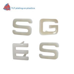 letter logo molding injection parts